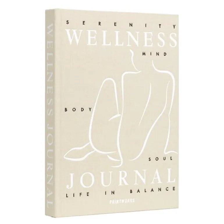 Velvære journal beige