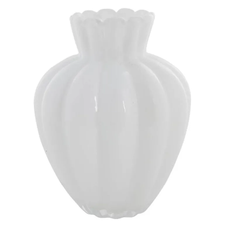 Verity vase 28 cm hvit