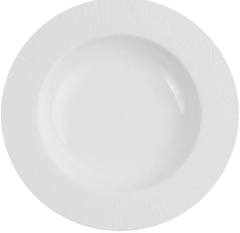 Victoria dyp tallerken 22,5 cm hvit
