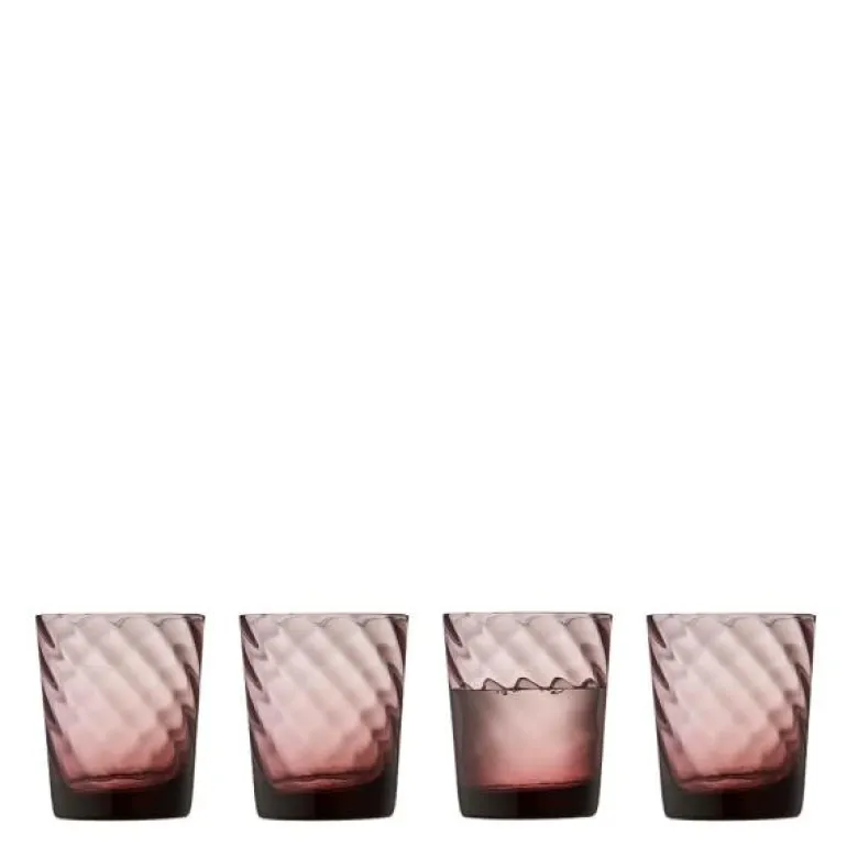 Vienna vannglass 30 cl 4 stk purple