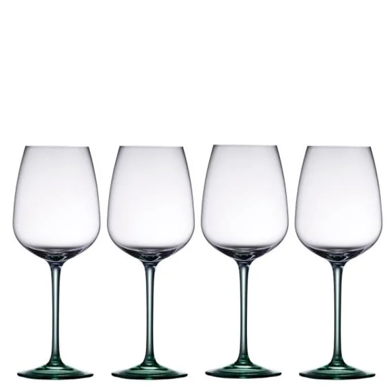 Vienna vinglass 53 cl 4 stk grønn