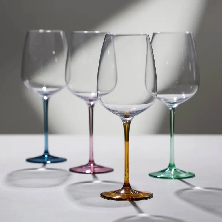 Vienna vinglass 53 cl 4 stk grønn