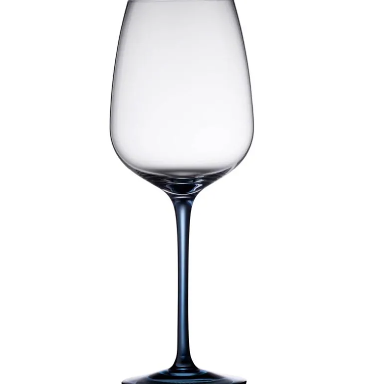 Vienna vinglass 53 cl 4 stk blå