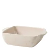 Vig ildfast form 19x22,5x6 cm beige