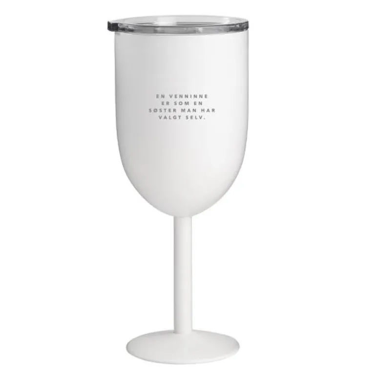 Vinglass termo VENNINNE 35 cl hvit