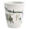 Vinter krus 27 cl Ildfast porselen hvit