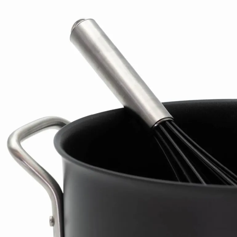 Visp m/belegg 30 cm rustfritt stål