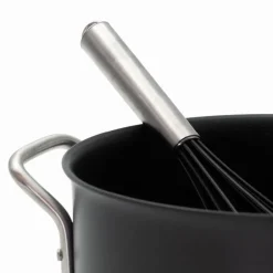 Visp m/belegg 25 cm rustfritt stål