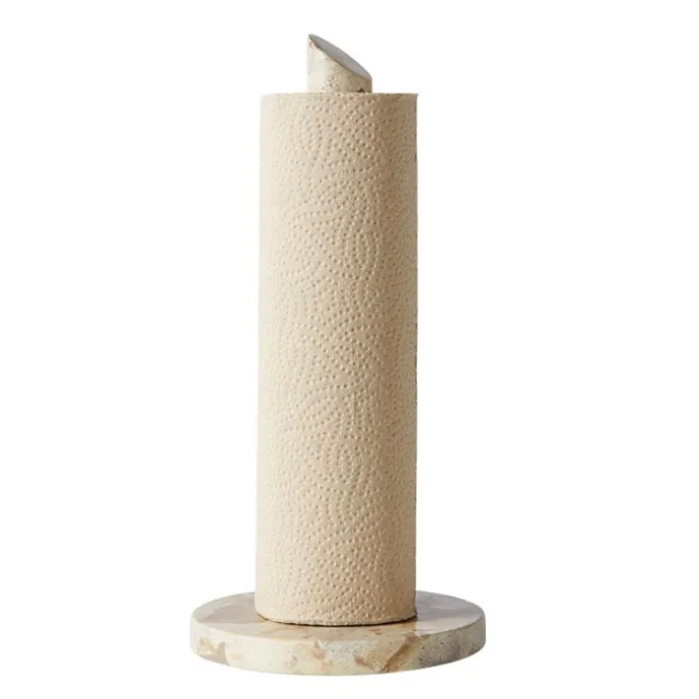 Vita tørkerullholder 31 cm lys rosa