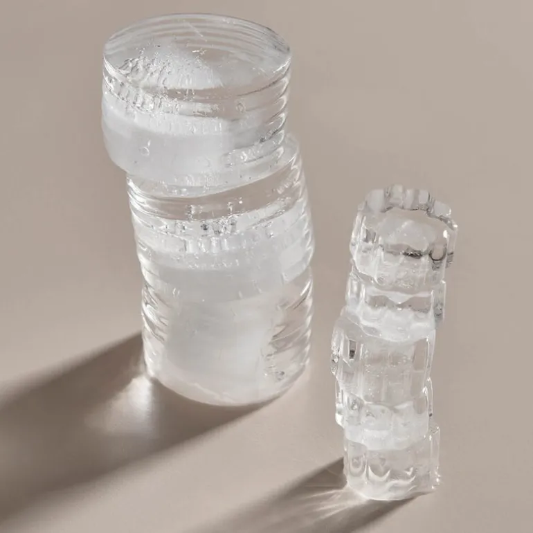 Viva isbitform 13 cl 4 stk pudderrosa