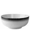 Voyage bolle stor 23 cm hvit/svart