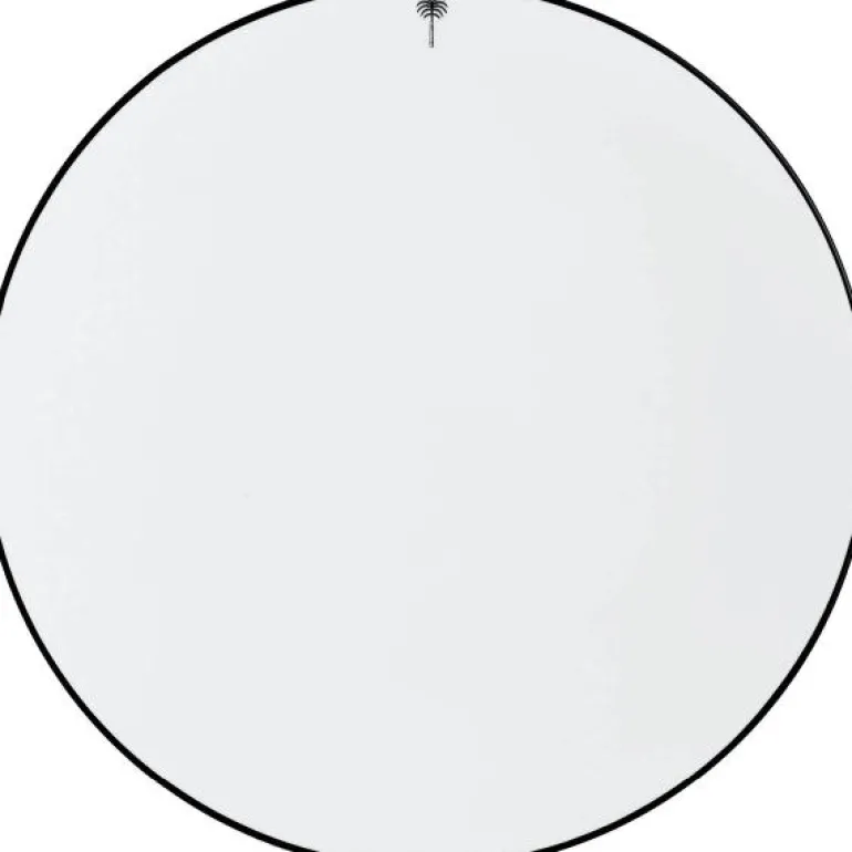 Voyage tallerken 31 cm hvit/svart