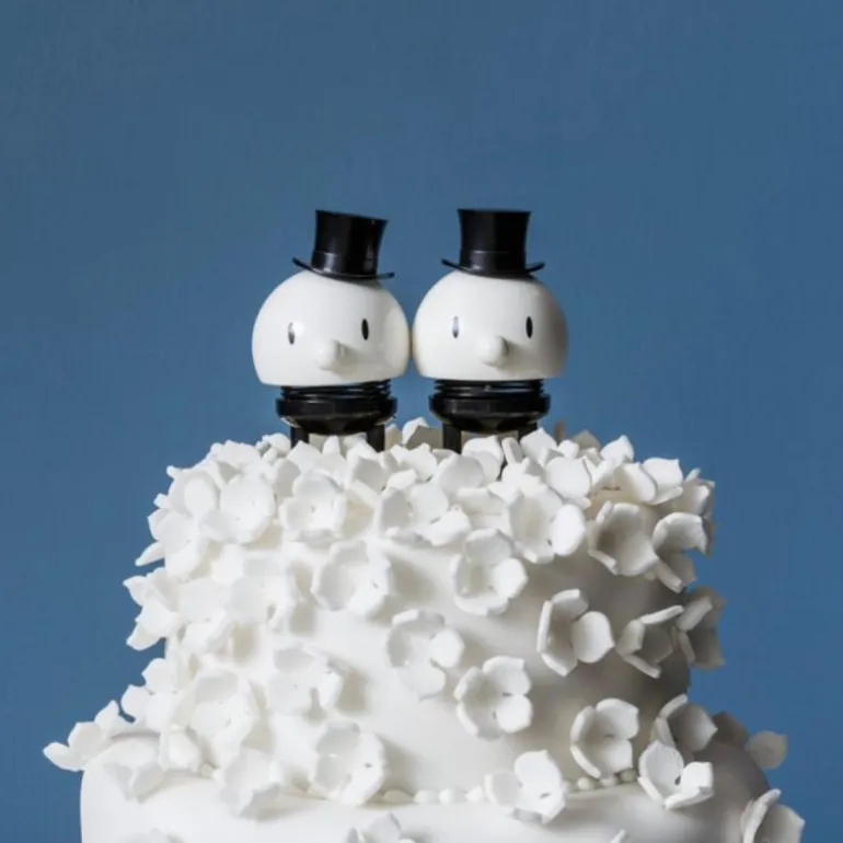 Wedding groom liten svart