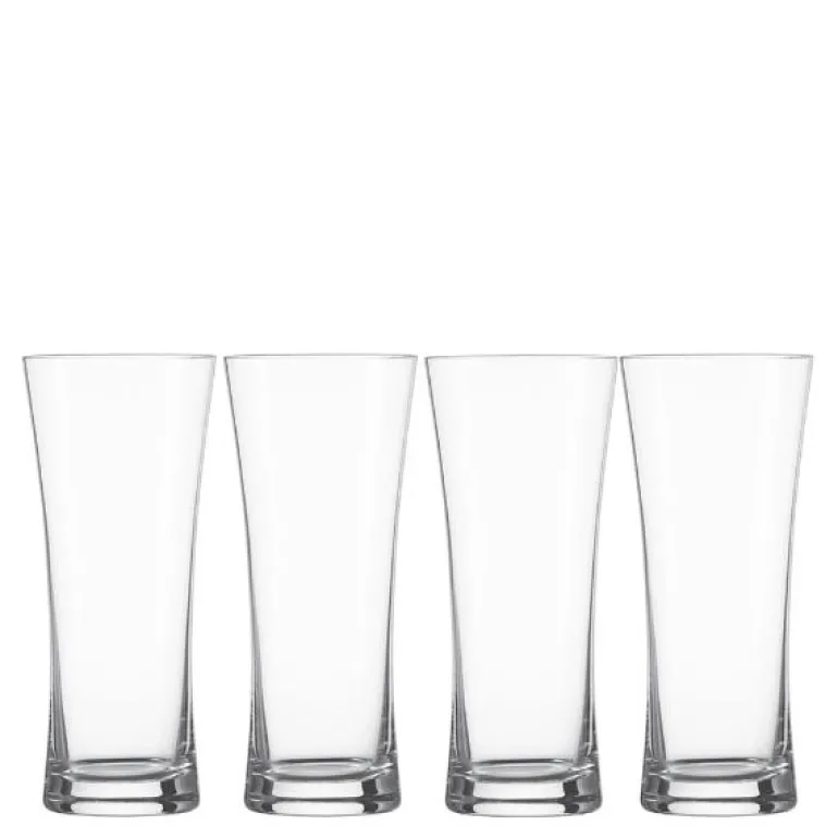 Weissbier ølglass 4 stk 67 cl klar