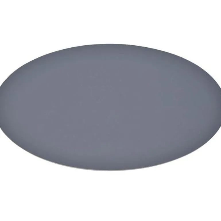 West kuvertbrikke oval 43x28 cm mørk grå