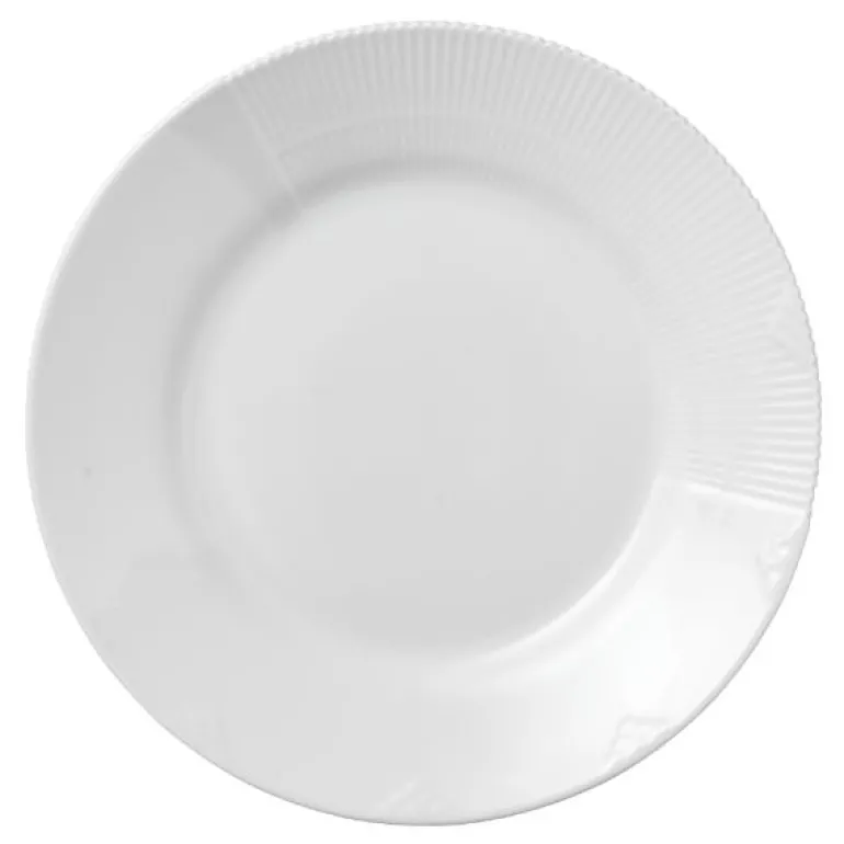 White Elements tallerken flat 28 cm
