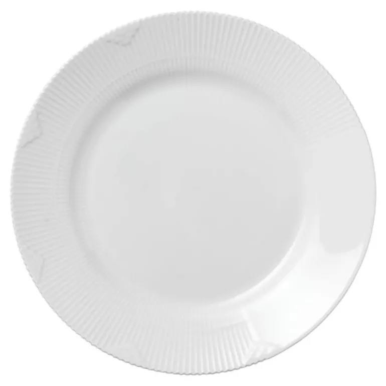 White Elements tallerken flat 26 cm