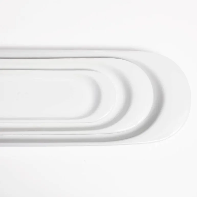 Wing serveringafat 30 cm hvit