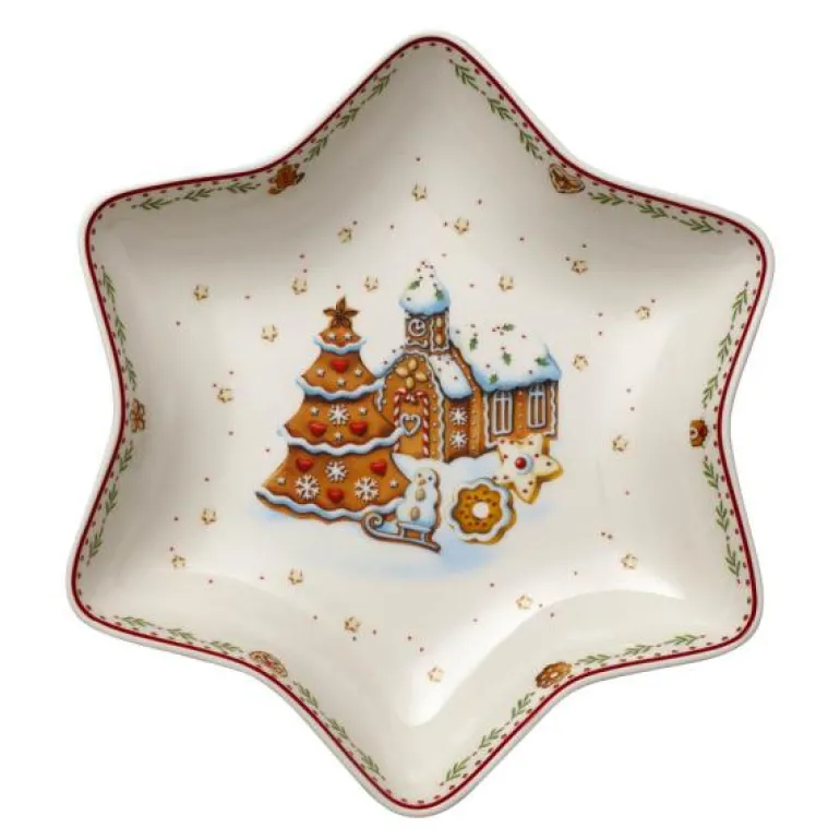 Winter Bakery stjerne skål