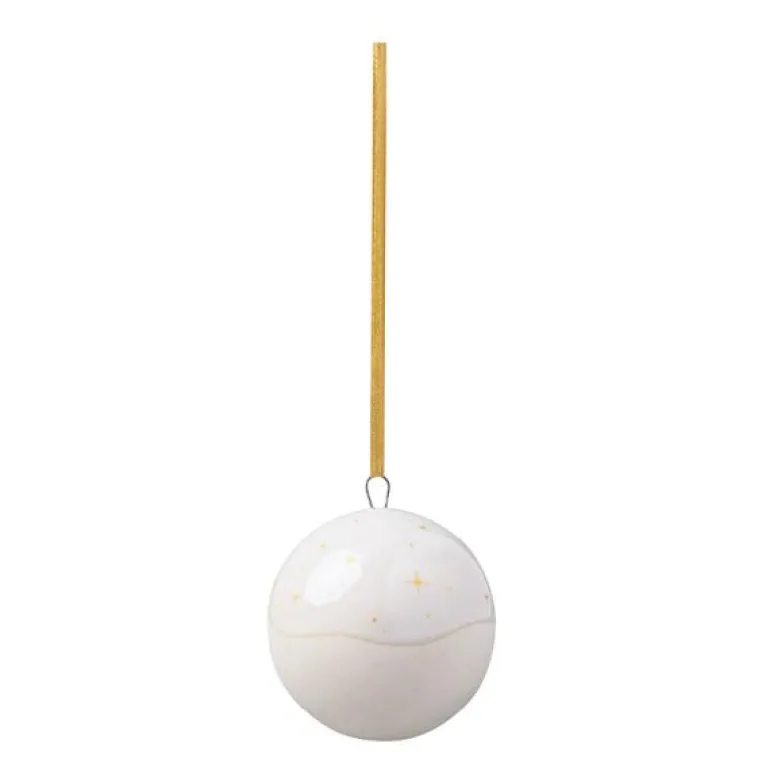 Winter Glow ornament ball 6x6,5 cm