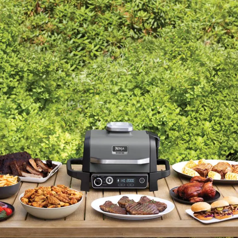 Woodfire utendørs elektrisk grill 7-in-1 2400W