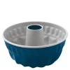 Xbake kakeform mønster og kjegle 23 cm blå