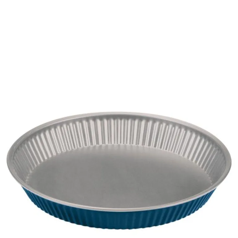 Xbake kakeform/paiform rund 28 cm blå