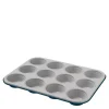 Xbake muffinsform 35 cm 12 stk blå