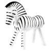 Zebra 14 cm svart/hvit