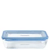 Zero Plastic ildfast form med lokk 0,8L klar