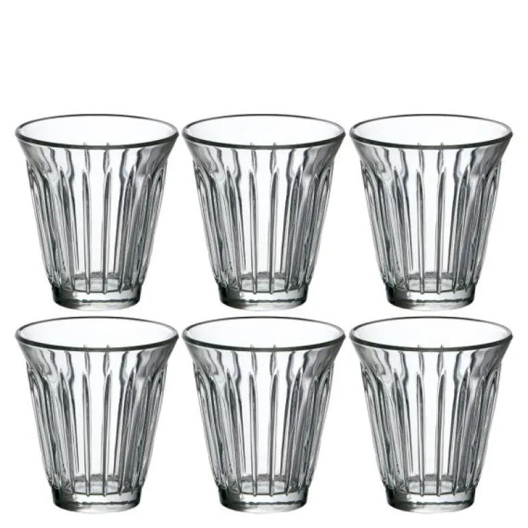 Zinc vannglass 19 cl 6 stk